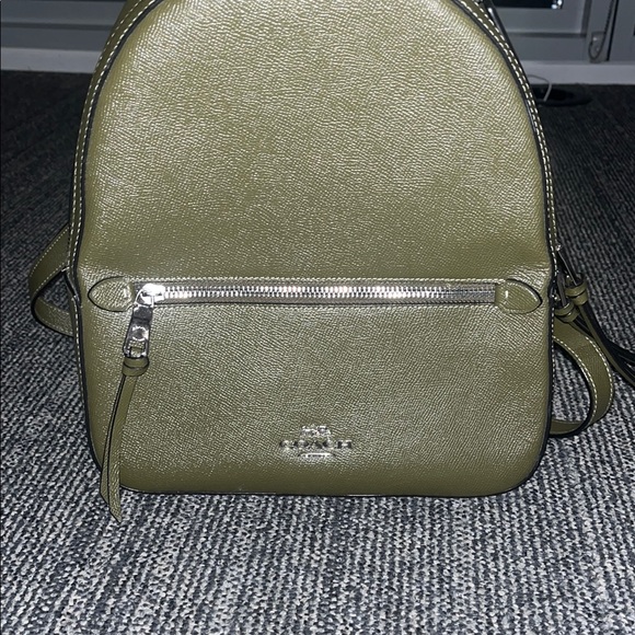 Coach Olive Green Backpack - Picture 1 of 7